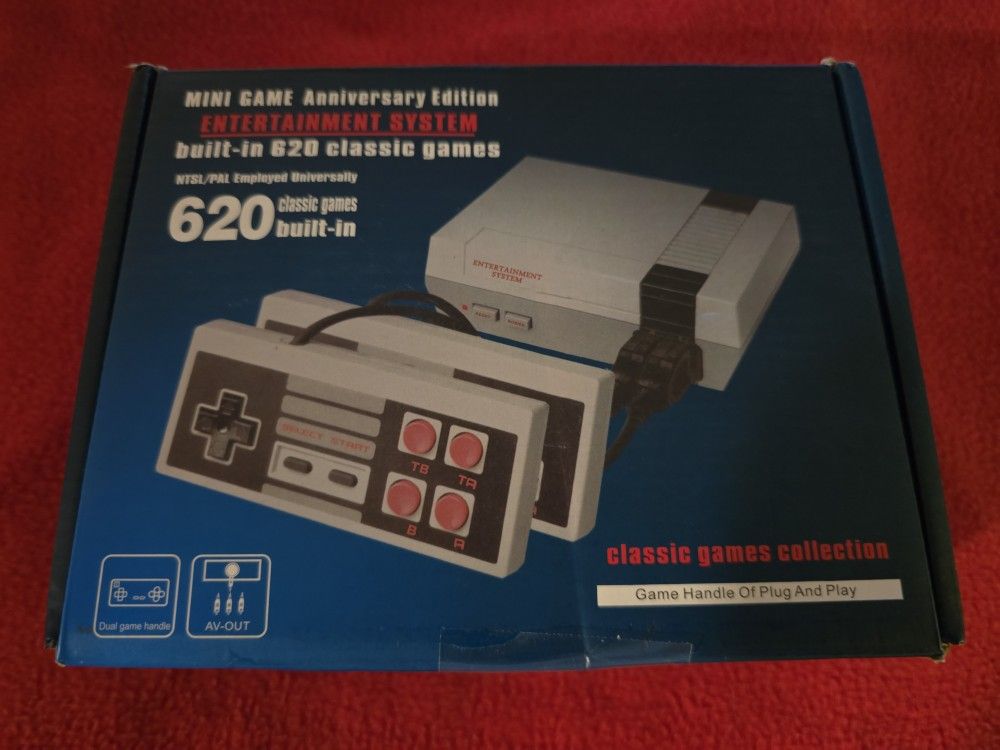 MINI RETRO GAME SYSTEMS WITH OVER 1000'S OF BUILT-N-GAMES - $20 EACH