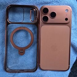 iPHONE 17 Pro Max  (Orange 🍊) • 256 GB • 🔐 UNLOCKED • 100 Battery 🔋  (Price Firm)