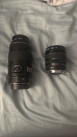 Canon 5F 75-300m / Canon ultra sonic 24-85 lenses ( READ DESCRITION)