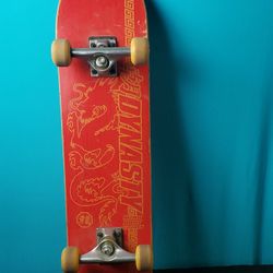 Original Owner MIND BODY SOUL Dynasty SKATEBOARD Red DRAGON Edition