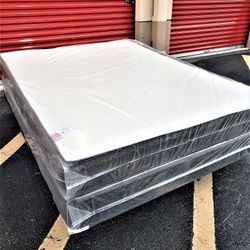 New QUEEN MATTRESS and BOX SPRING 2PC