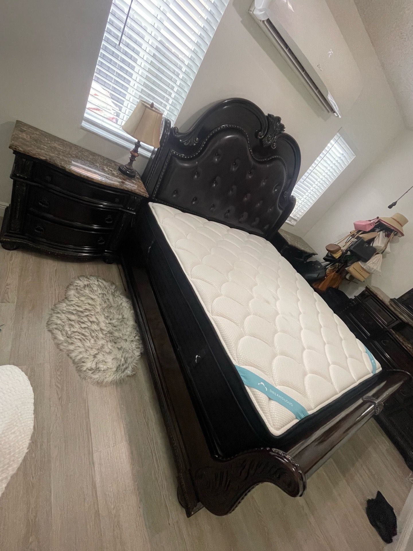 Bedroom furniture sets with new mattress included