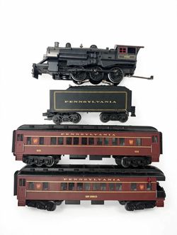 For Sale: MTH 4-6-0 Elec Trains Pennsylvania Passenger Set - Complete Oval + Remote - Tested Works