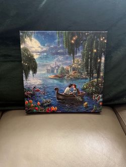 Thomas Kinkade Little Mermaid The Kiss