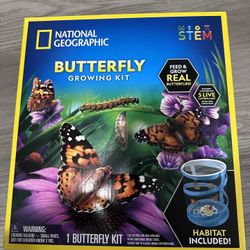 National Geographic Butterfly Growing Kit