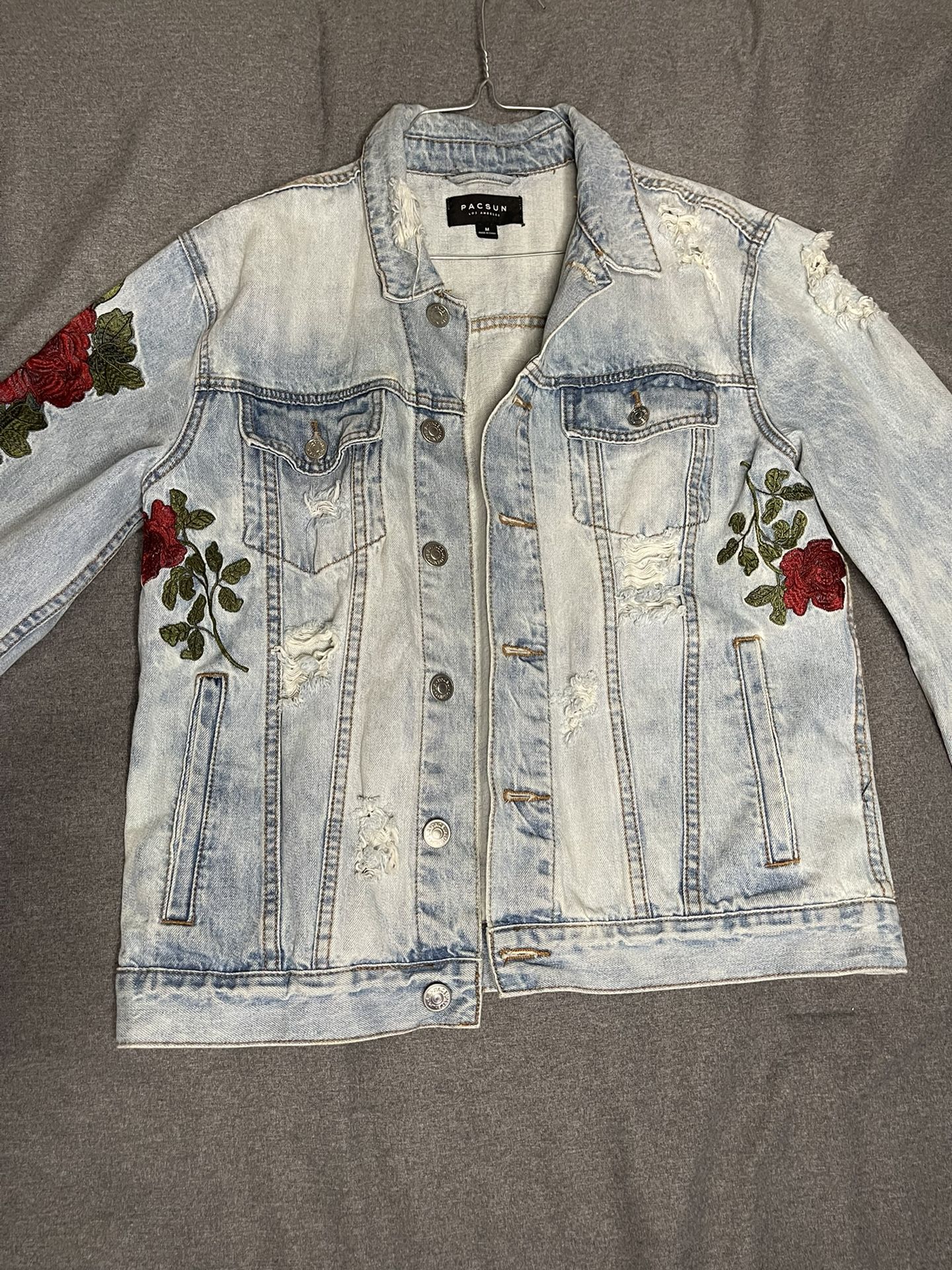 Custom Denim Jacket (Size Medium)