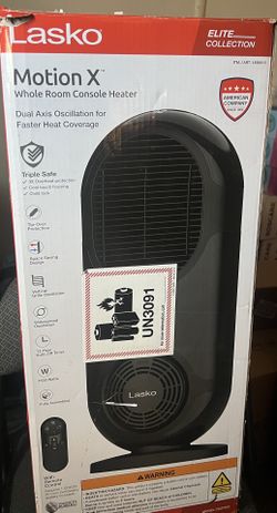 Lasko Motion X Whole Room Console Heater 