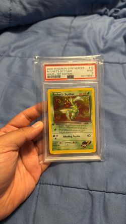 Pokemon Slab Rockets Scyther