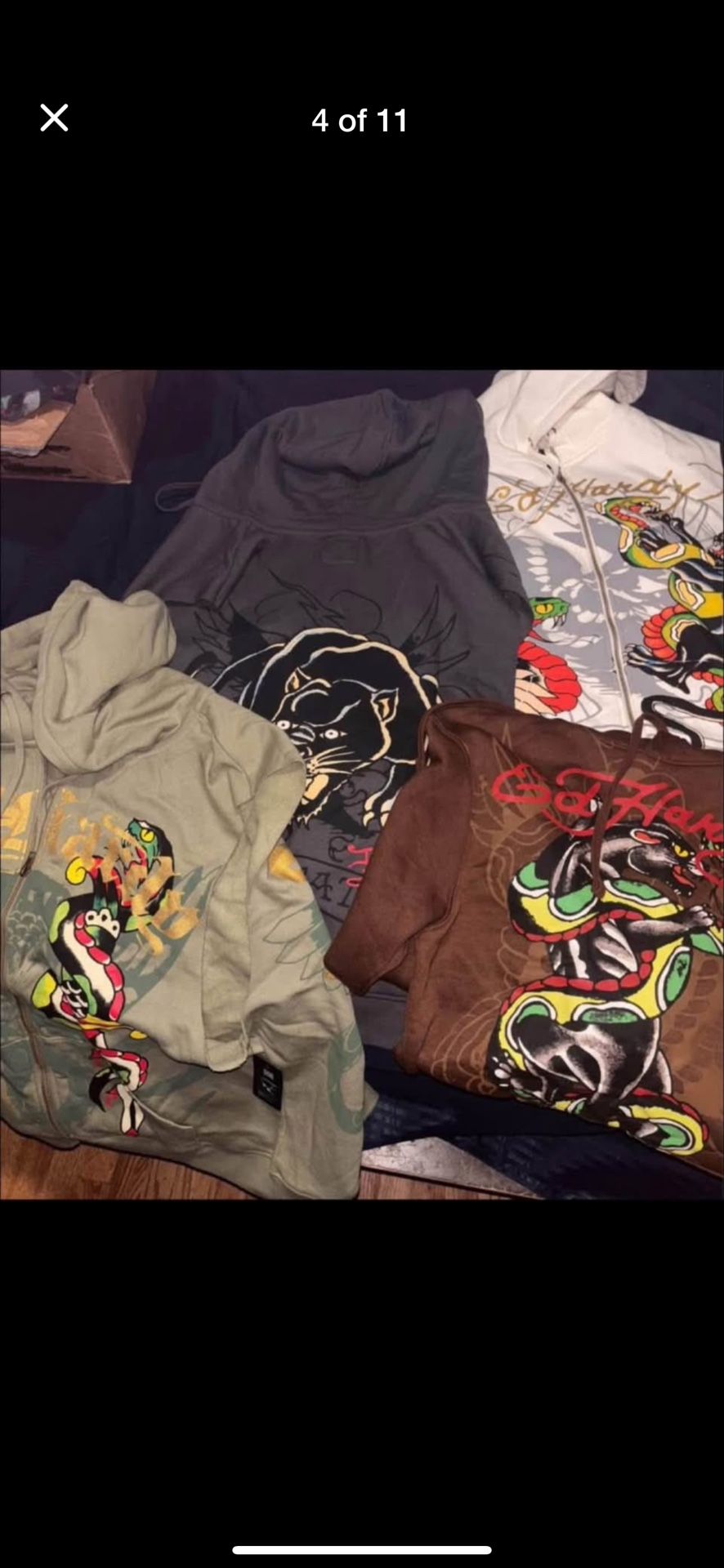 Ed Hardy hoodies can be unisex