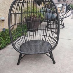 Rattan Egg Chair