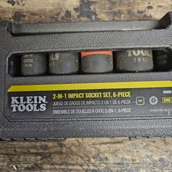 Klien 2 In 1 Impact Socket Set