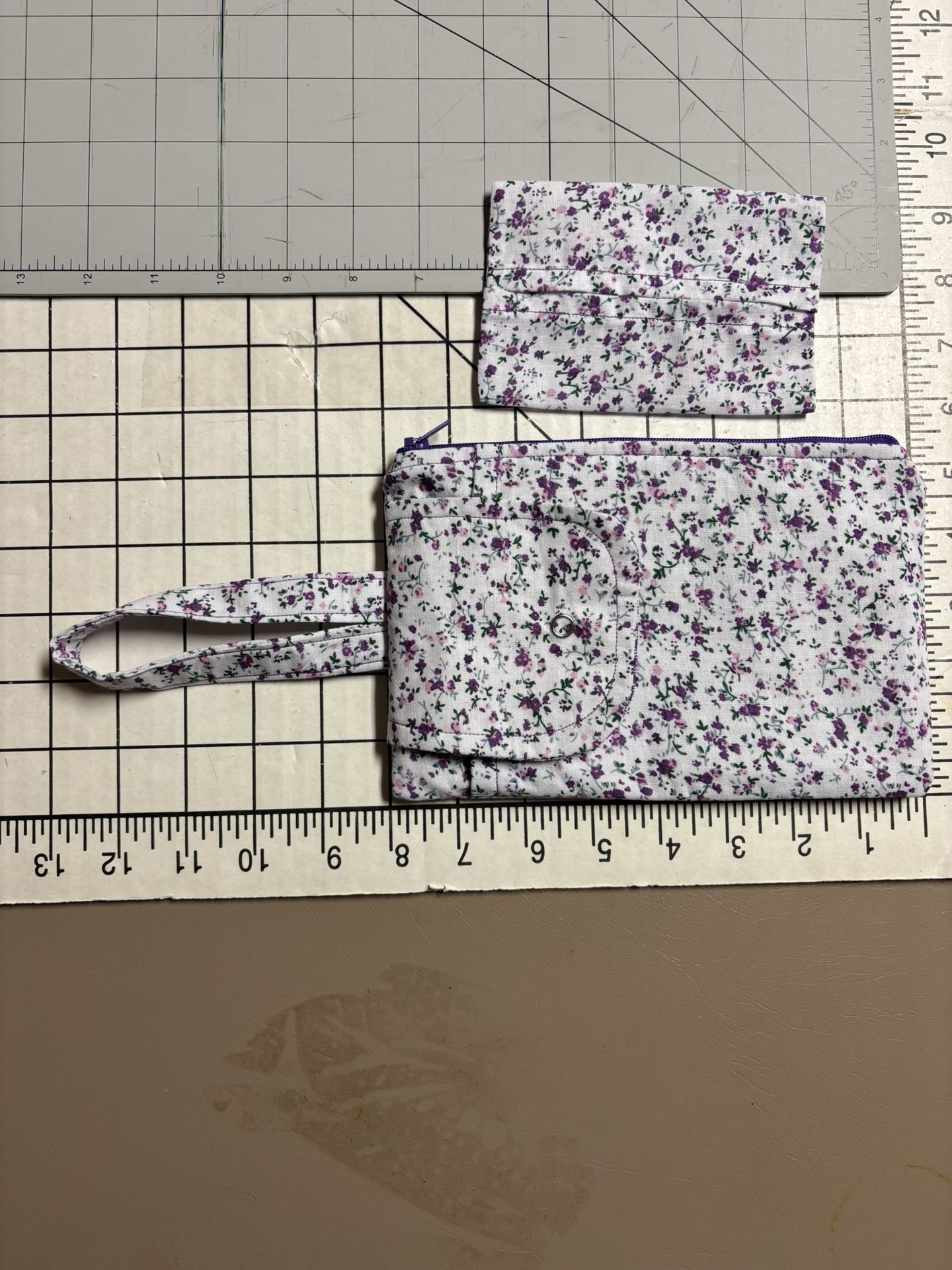 Wristlet Bag For iPhone With 3 Card Slots - 5” X 8”