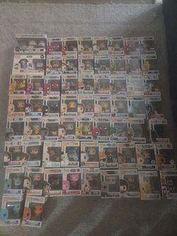 Large funko pop collection