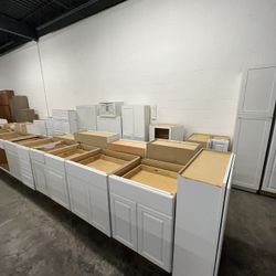 White Kitchen Cabinets (base & wall) - Many Sizes Available - come inside for accuracy 🎯 