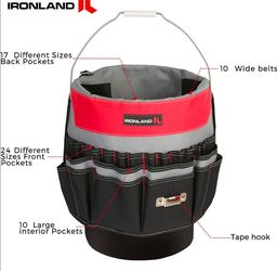 IRONLAND Bucket Tool Organizer