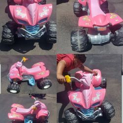Barbie Pink Power Wheel 