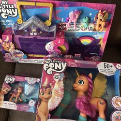 New my little pony play sets