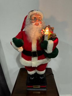 Vintage Large Santa Claus Noel Decoration Christmas Holidays Decor