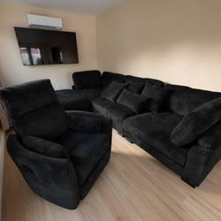 For Sale - Modular Sectional Sofa with Reclining Chair!!! Ask For Price !!! Preguntar Por Precio 