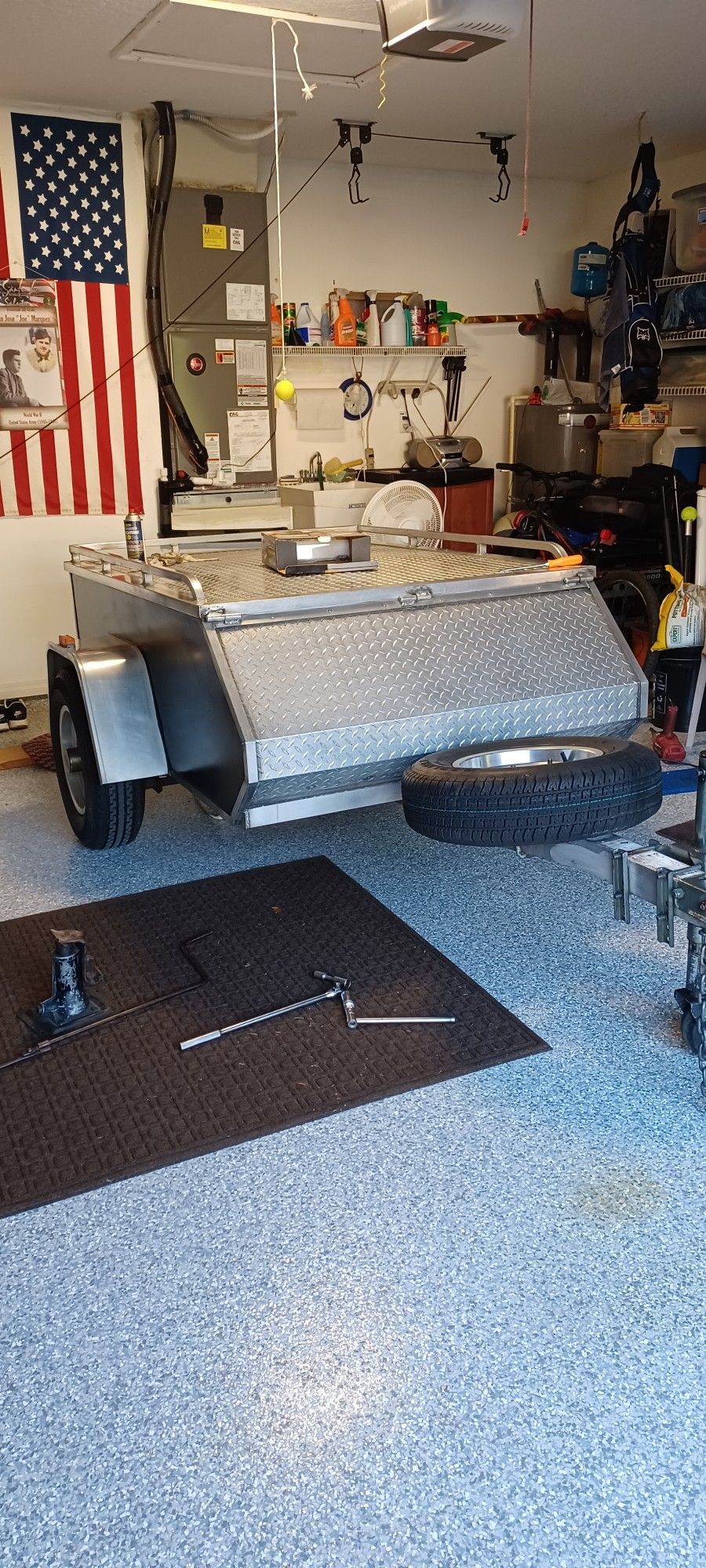 Aluma AE46 MINI CARGO TRAILER