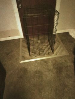 I Have Two Dog Cages They're Like Brand New I'm Trying To Get Rid Of Them