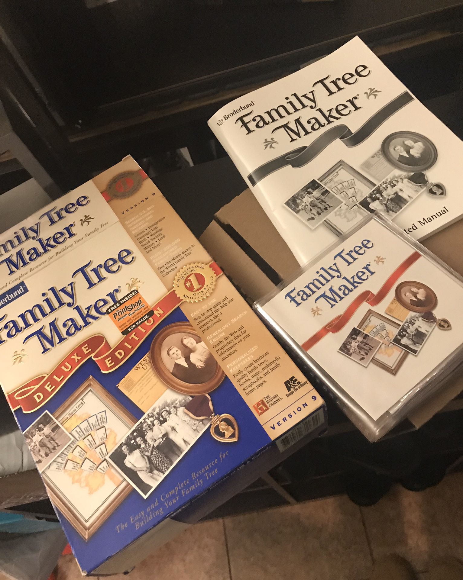 Family tree maker deluxe edition