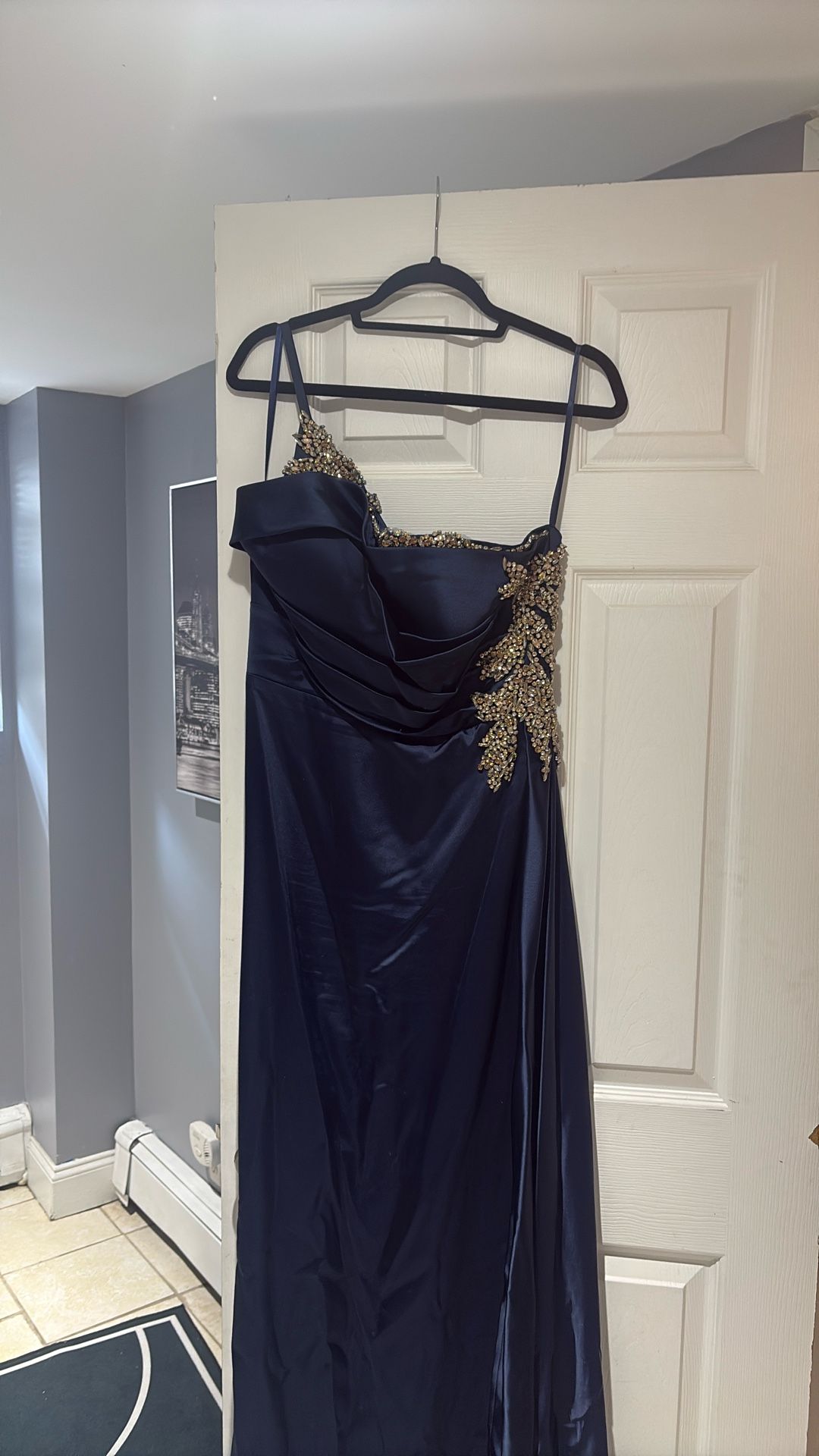 Navy Gown