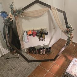 Geometric Wedding Arch