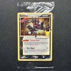 Pokemon - Sealed 💫 Greninja Gold Star