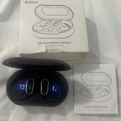 Wireless Earbuds, 2025 Bluetooth 5.4 Headphones Sport, Bluetooth Earbuds with ENC Noise Canceling Mic