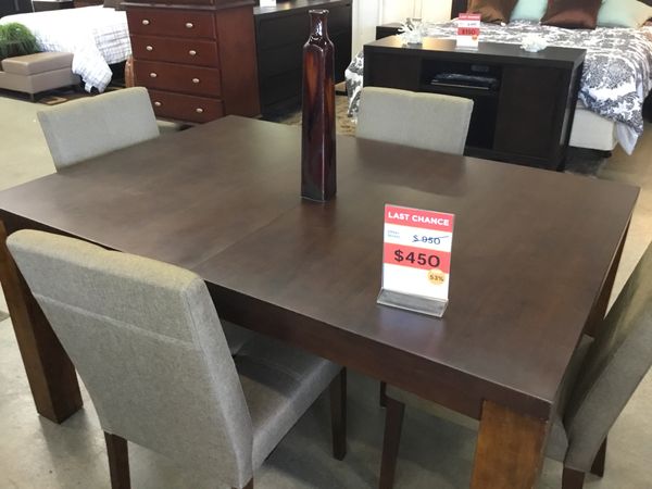 5 Pc Eco Chic Heavy Duty Dining Table Light Brown Roslyn Chairs 5 Pc Eco Chic Heavy Duty Dining Table Light Brown Roslyn Chairs Set Furniture In Fountain Valley Ca Offerup