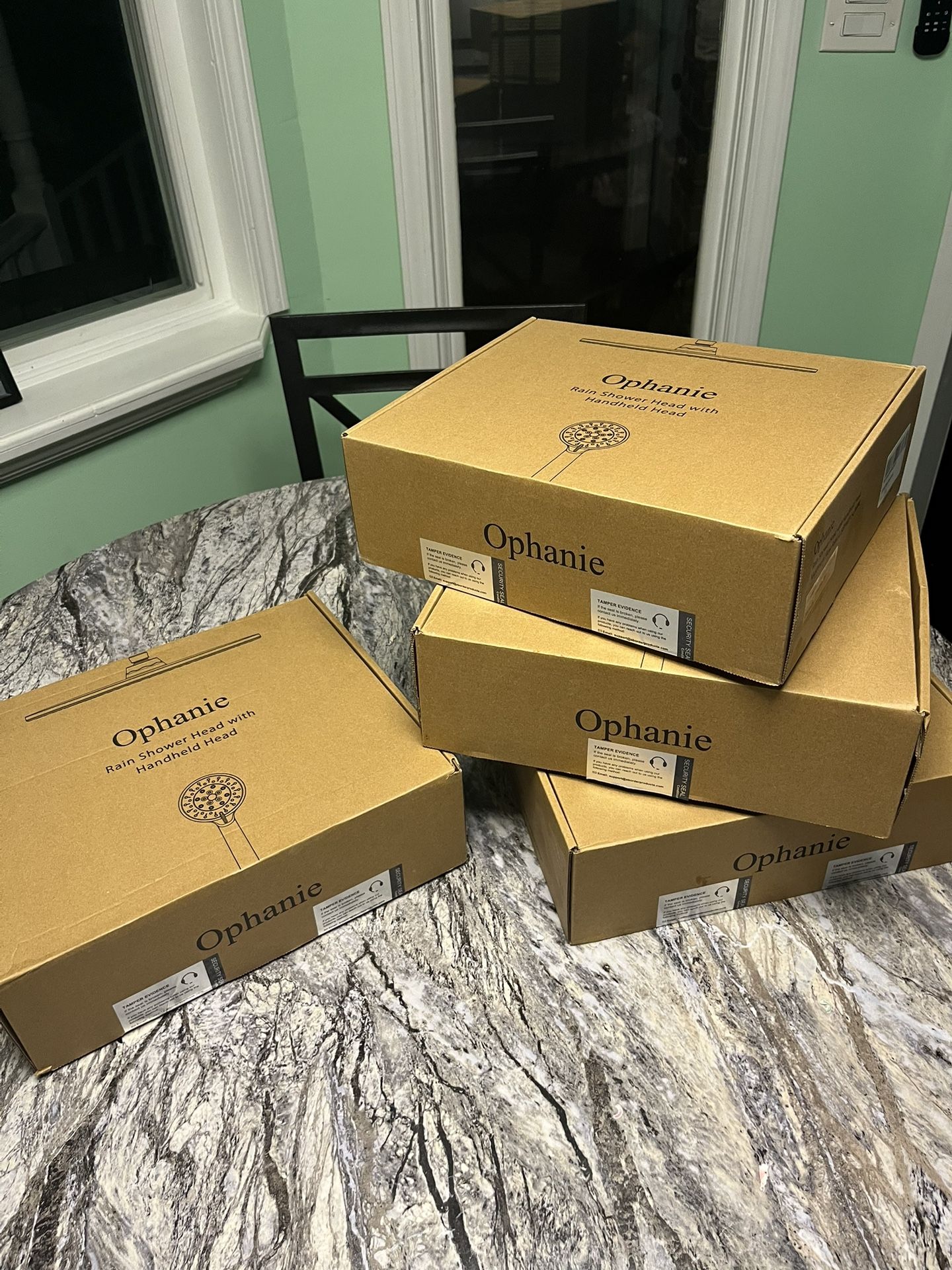 shower heads brand new $40 dollar each 