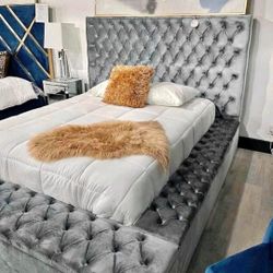 Storage Bed With Speakers New Store Bed Velvet 