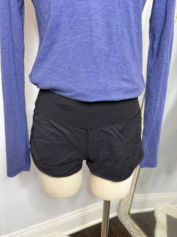 Ivivva by Lululemon Speedy Short Girls Size 14 Mid Rise Performance Activewear
