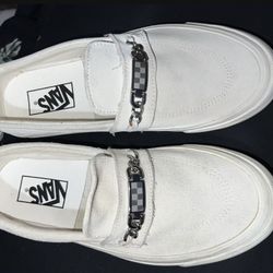 White Vans Women 8