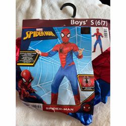 Marvel Spider-Man Boys' Costume Size S (6/7)