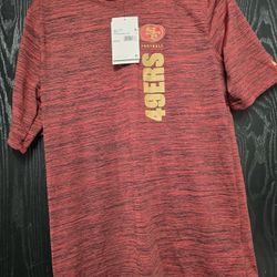 San Francisco 49ers- Youth LARGE DRI FIT