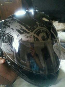 Motorcycle Helmet. Large