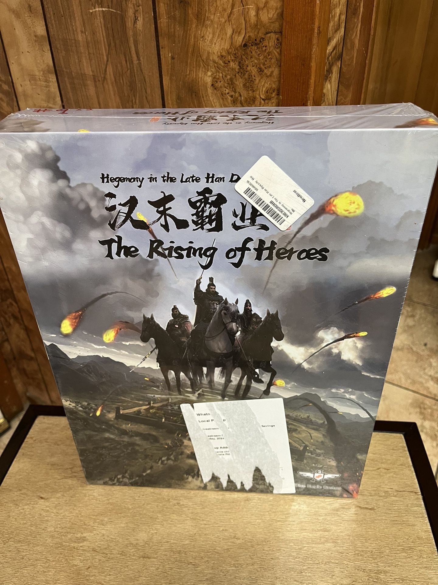 Brand  New Hegemony in The Late Han Dynasty The Rising Of Heros Board Game.