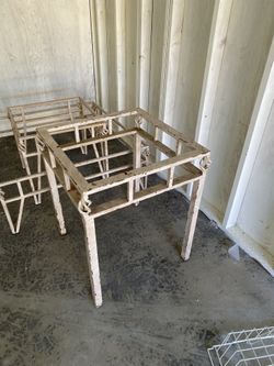 Wrought Iron Table Set