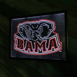 Alabama neon wall decor 18x24