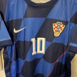 Croatia Modric #10 Euro 2024 Away Jersey