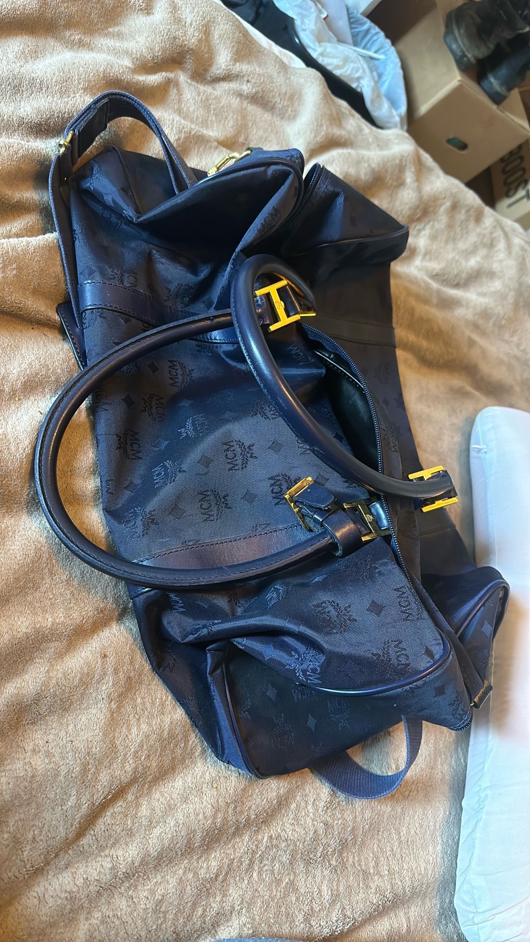 Mcm Small Duffle / Shoulder Bag