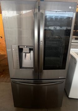 LG~📣📣🔥Like New French Door Refrigerator with InstaView