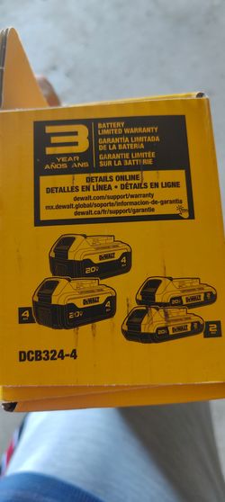 DeWalt batteries