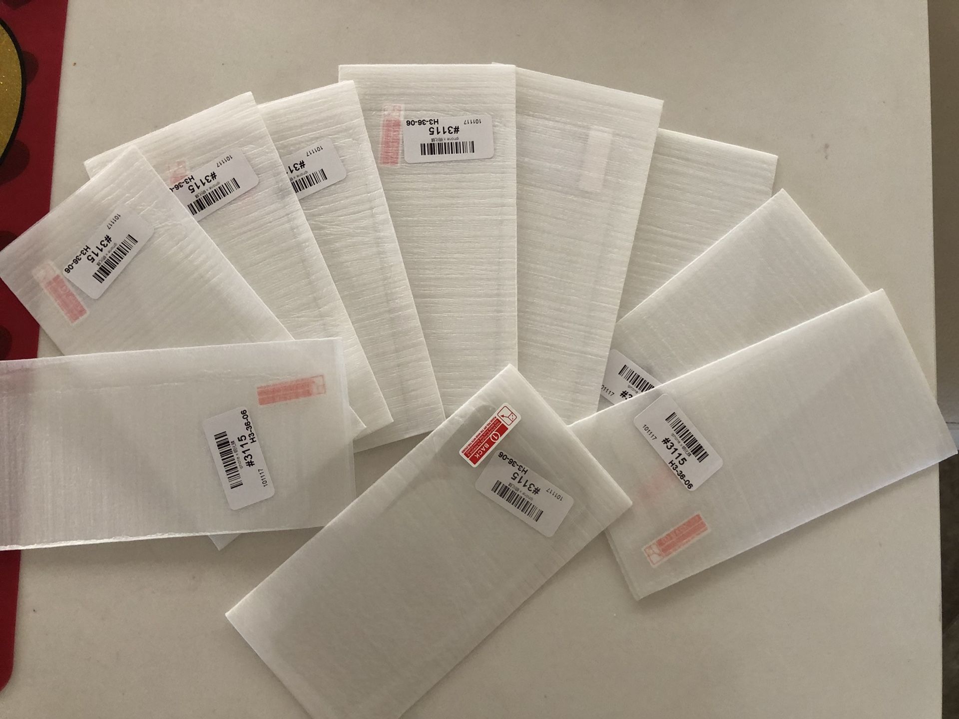 Iphone x tempered glass screen protector