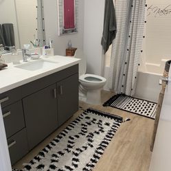Anthropology Bathroom set