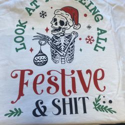 Festive Holiday Graphic Tee
