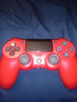 PS4 red controller
