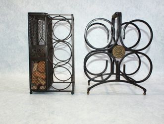 Beautiful Wrought Iron Wine Racks Heavy Duty